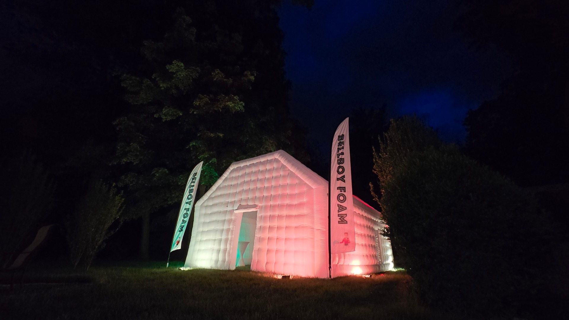 bellboy foam inflatable party tent service westchester ny fairfield county ct long island rockland